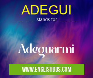 ADEGUI