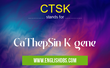 CTSK