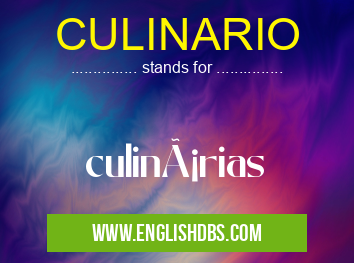 CULINARIO