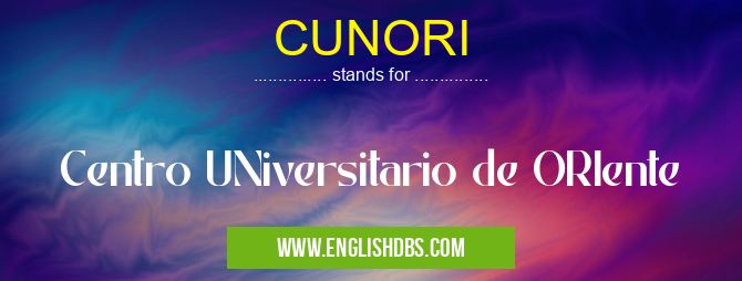 CUNORI