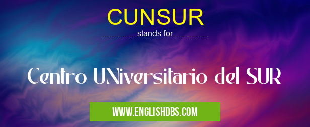 CUNSUR