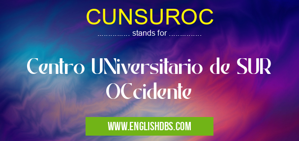 CUNSUROC