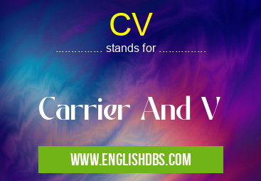 CV