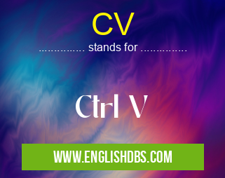 CV