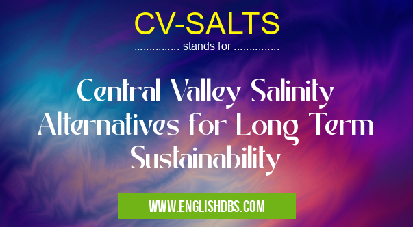 CV-SALTS