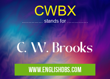 CWBX