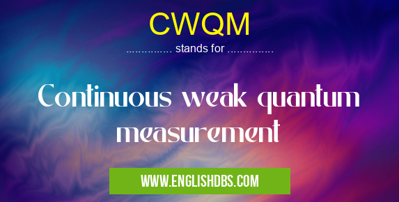 CWQM