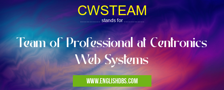 CWSTEAM