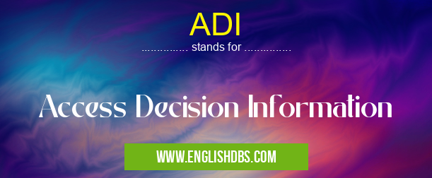 ADI