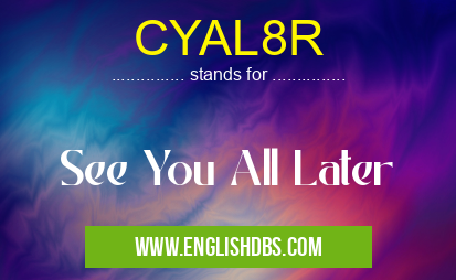 CYAL8R