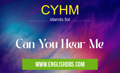 CYHM