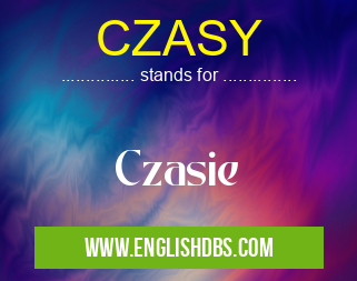 CZASY