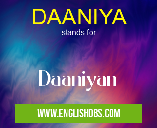 DAANIYA