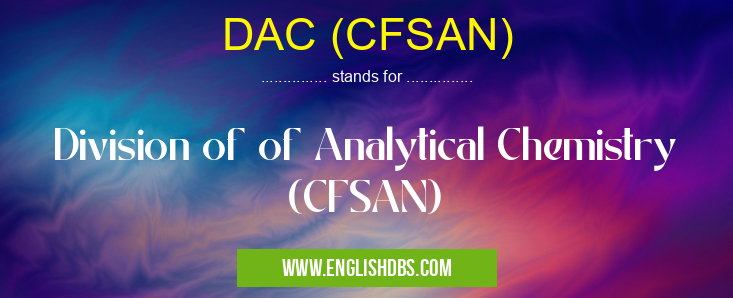 DAC (CFSAN)