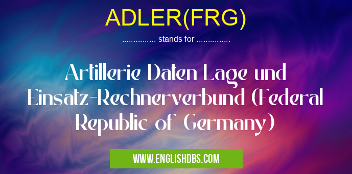 ADLER(FRG)