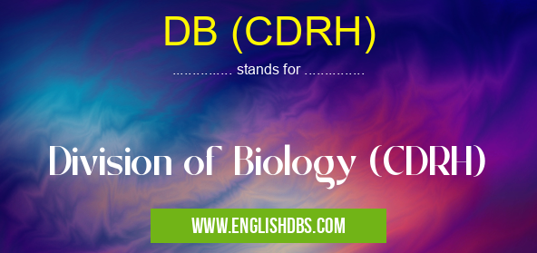 DB (CDRH)