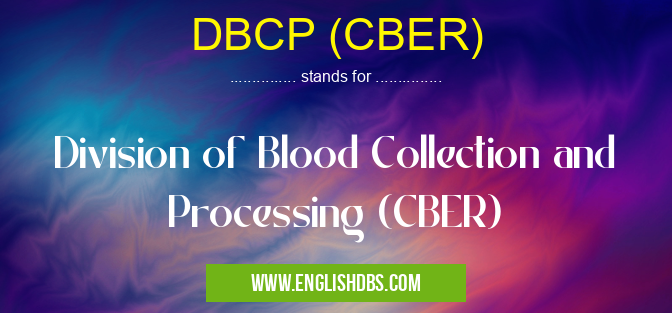 DBCP (CBER)