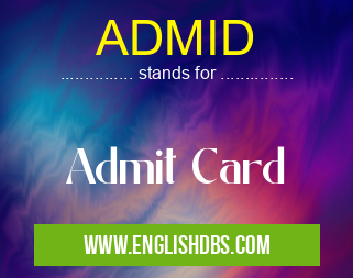 ADMID