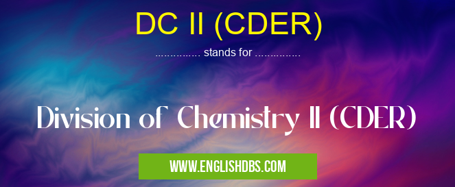 DC II (CDER)