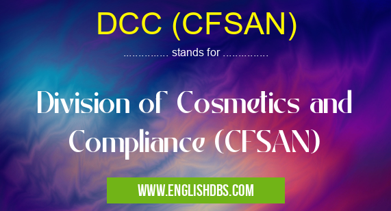 DCC (CFSAN)