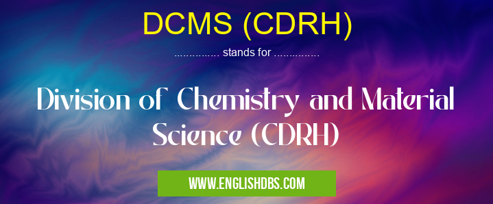 DCMS (CDRH)