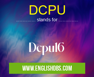 DCPU