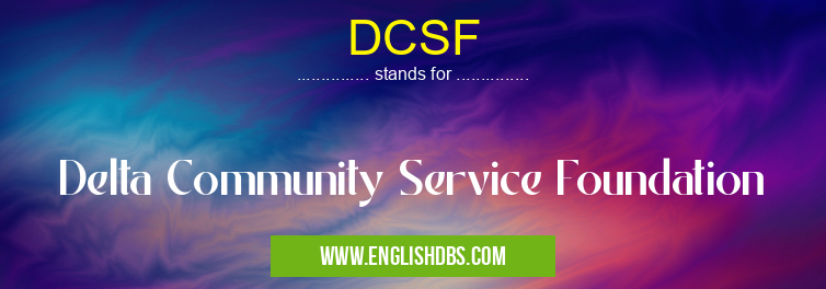 DCSF