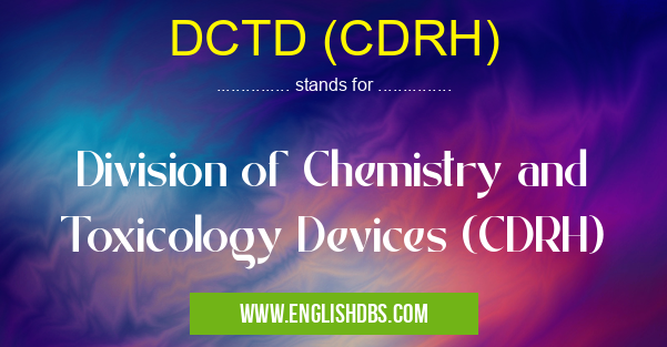 DCTD (CDRH)