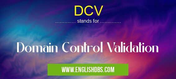 DCV