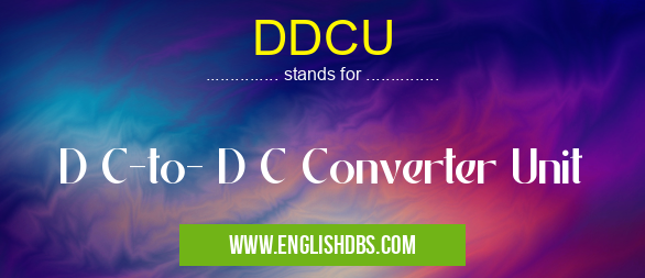 DDCU