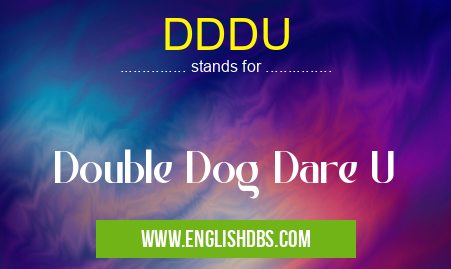 DDDU