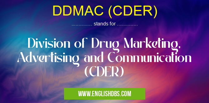 DDMAC (CDER)