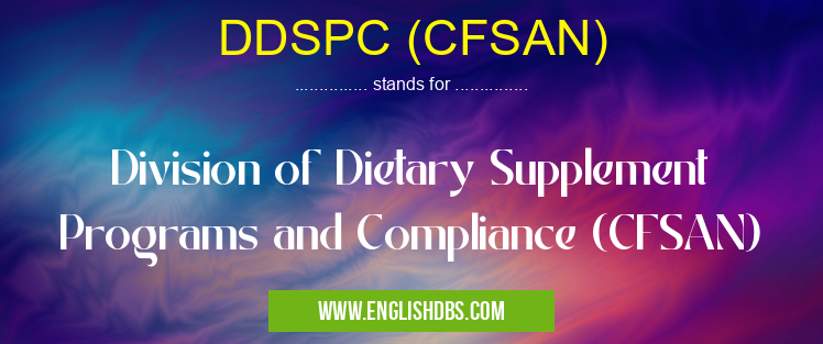 DDSPC (CFSAN)