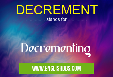 DECREMENT