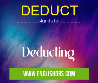 DEDUCT