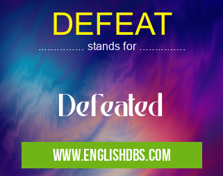 DEFEAT