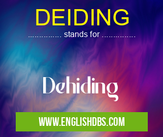 DEIDING