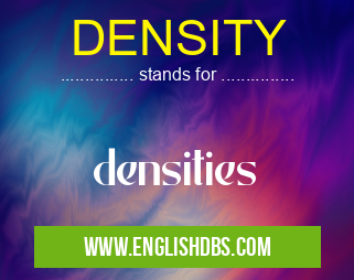 DENSITY