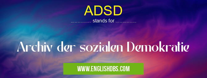 ADSD