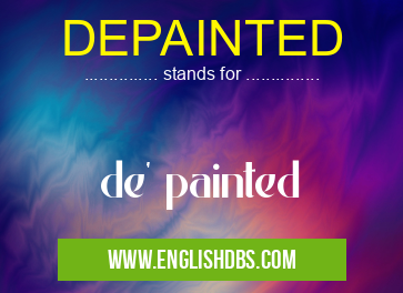 DEPAINTED