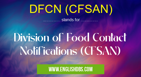 DFCN (CFSAN)