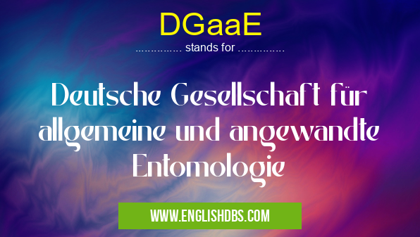 DGaaE