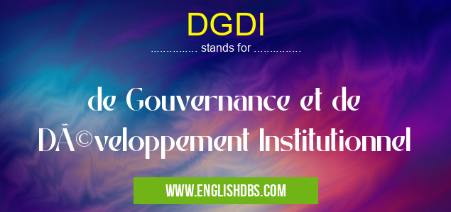 DGDI