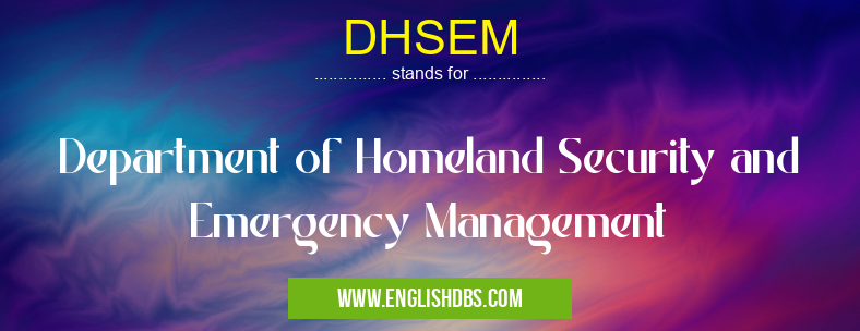 DHSEM