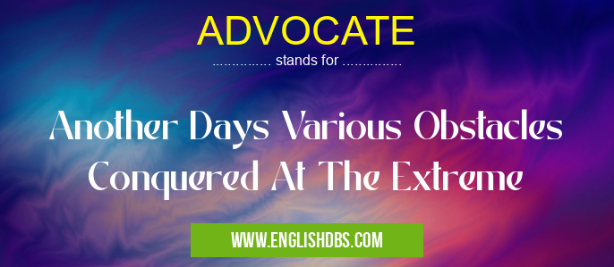 ADVOCATE