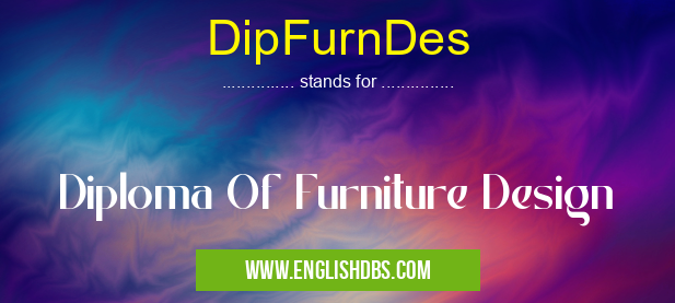 DipFurnDes