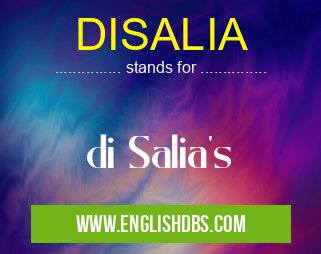 DISALIA