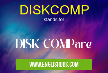 DISKCOMP