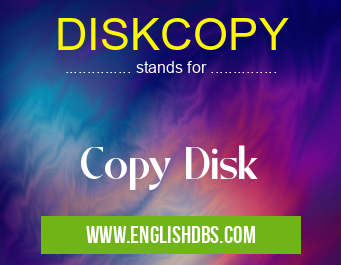 DISKCOPY