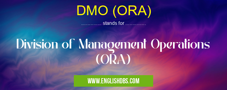 DMO (ORA)